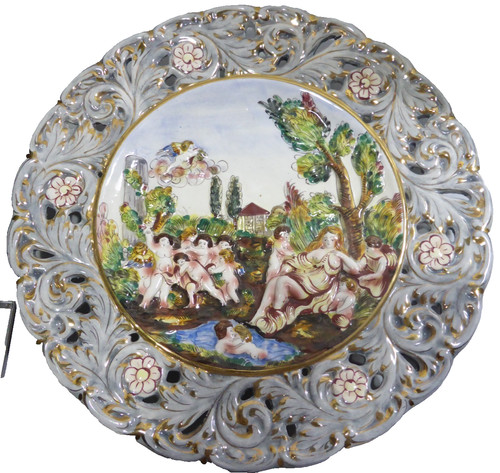 Grande assiette murale