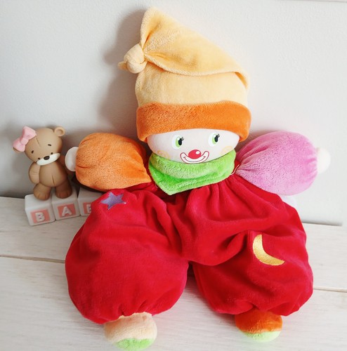 Corolle peluche doudou clown