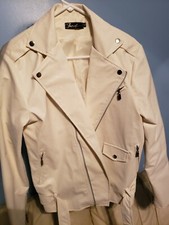 Women faux leather jacket - women,