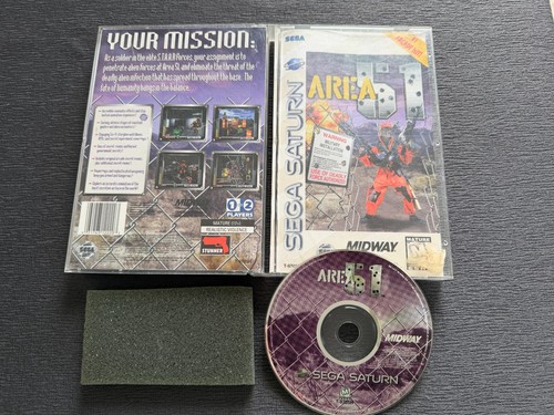 Sega saturn area complet - area, us