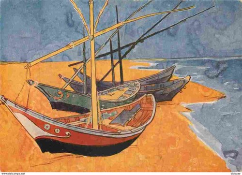 Carte postale art peinture - -,