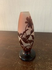 Vase soliflore E. Gallé h 