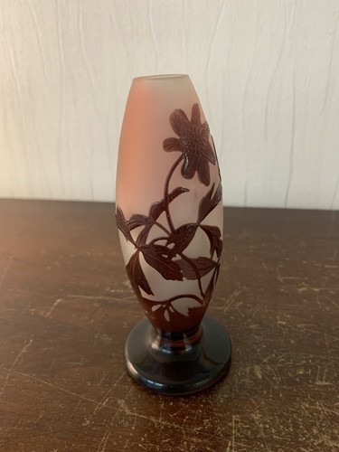 Vase soliflore gallé h - vase,