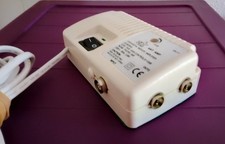 Amplificateur d'Antenne TV intérieur de Marque HQ Gain Réglable de 18dB Coaxial