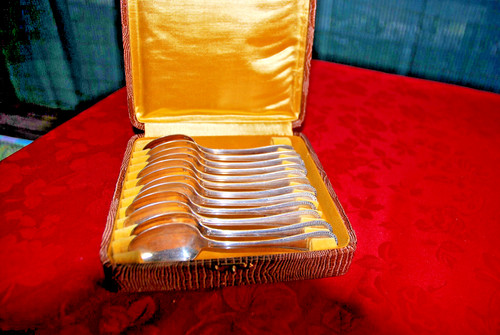 Cuillères dessert au - 12, a