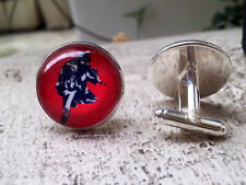 BOUTONS DE MANCHETTES CORSE CORSICA RIBELLU CLANDESTINU CUFF LINKS MANCHETTE