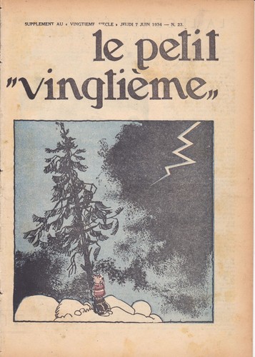 Petit vingtième xxème - vingtième/xxème,
