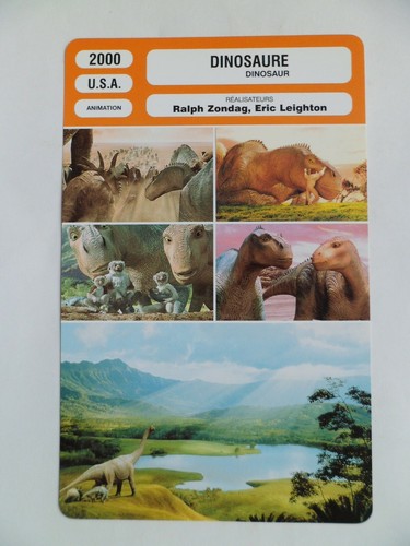 Carte fiche cinema - carte, 2000