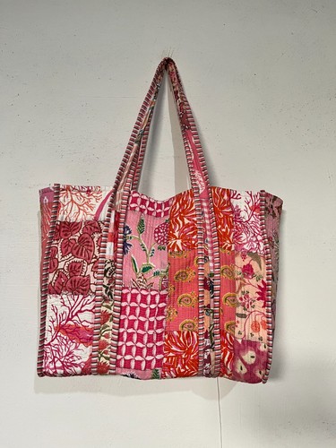 Indien rose bébé - rose, patchwork