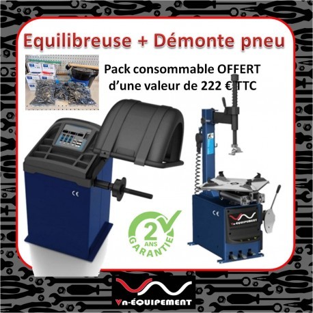 Pack démonte pneu semi - pneu,