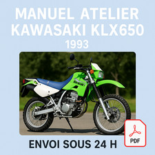 Manuel Atelier Kawasaki KLX650