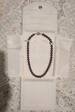 black pearl necklace