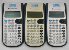 Lot De 3 CALCULATRICES TI-30XB