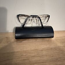CAZAL Ancienne Paire De Lunettes De Vue Femme Vintage Titanium Noir Doré + Étui