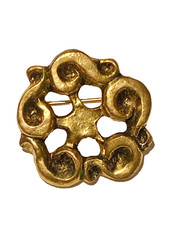 Line Vautrin  en bronze Doré   - LINE VAUTRIN - non Signée - N°2ter