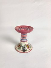 Bougeoir en Céramique peint à la main Hindelanger Keramik Allemagne