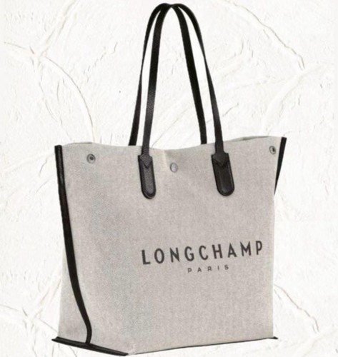 Longchamp roseau canvas - canvas, tote