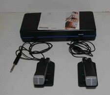 2 x microphones Electret Philips N8403 vintage fonctionnels