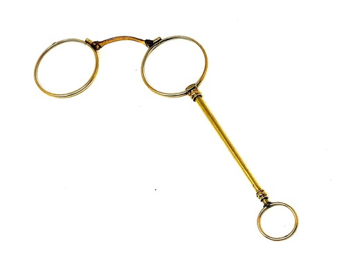 Binocle lunette main - &,