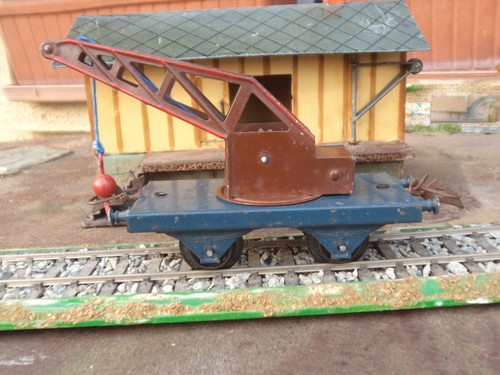 Hornby série paris wagon - paris, grue