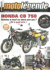 MOTO LEGENDE N°312 HONDA CB 750 / BMW R50S / SUZ GT 750 / NORTON MANX