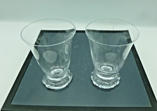 2 verres cristal DAUM France