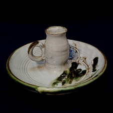 VINTAGE BOUGEOIR EN CERAMIQUE