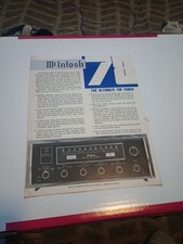 ORIGINAL Mcintosh MR 78 FM