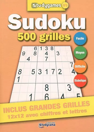 Sudoku 500 grilles 5 - sudoku, n°5