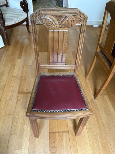 Chaises style art déco de - art,