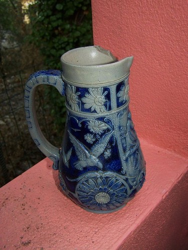 Pot pichet grès alsace - pot,