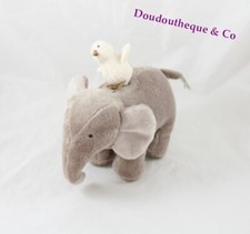 Peluche musicale éléphant