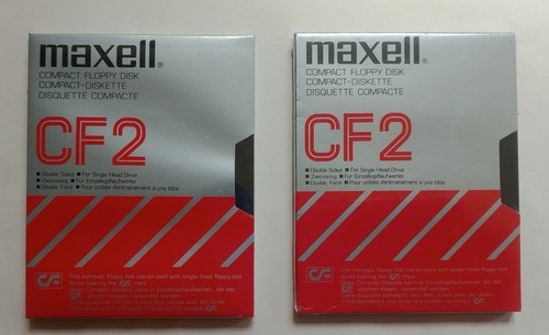 Lot disquettes maxell cf2 - 2,