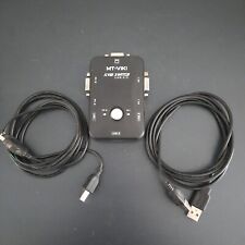 MT-ViKi USB KVM Switch 2 Port 56802 VGA PC