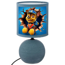 lampe de chevet bleu CreaCat PAT PATROUILLE PERSONNALISABLE 3
