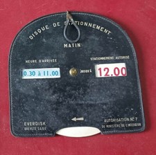Disque de stationnement - *,