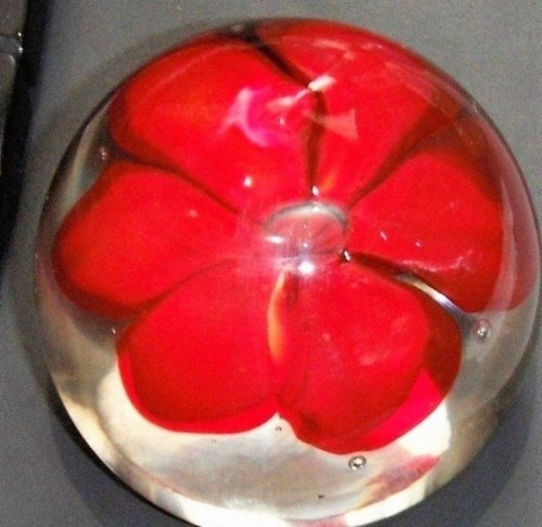 Ancienne boule verre - ancienne, de