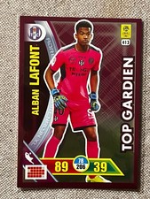 PANINI ADRENALYN XL FOOT 2017/2018 CARTE ALBAN LAFONT NANTES # 413 ROOKIE MINT