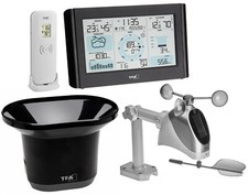 TFA 35.1161.01 Station Météo Pro Sans Fil Pluviomètre Anémomètre Prévisions