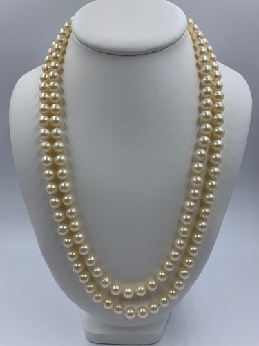 Collier sautoir long perles - collier,