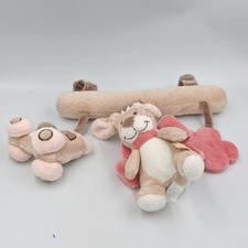 Mobile doudou lapin beige