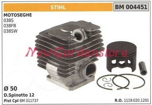 Cylindre piston segments stihl - cylindre,