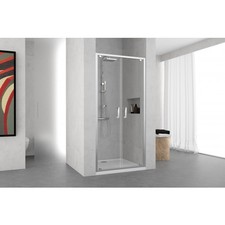 Porte de douche battante