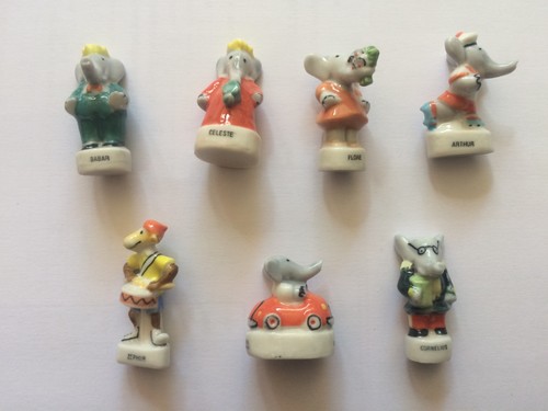 Babar lot 7 fèves - de,