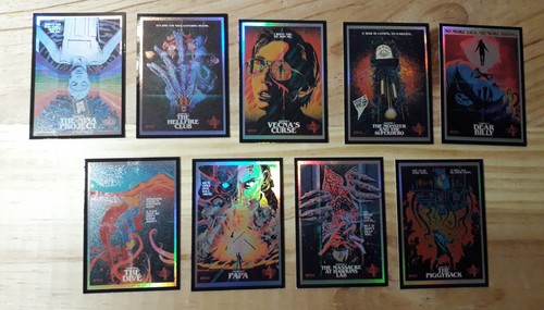 Cartes holographiques fan - 9,