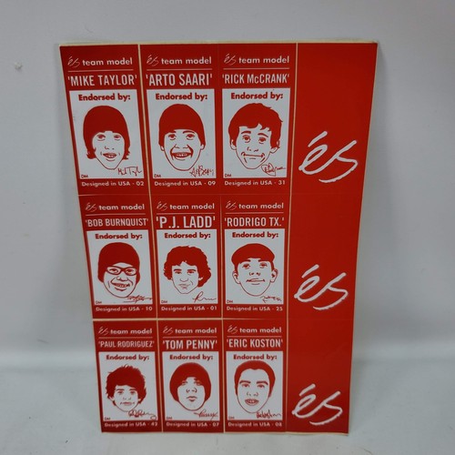 Footwear team model - model, sticker