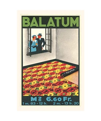 Vintage journal balatum carpet - balatum,