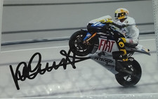AUTOGRAPH VALENTINO ROSSI FOTO AUTOGRAFATA YAMAHA VR 46 ITALIA FOTO HAND SIGNED