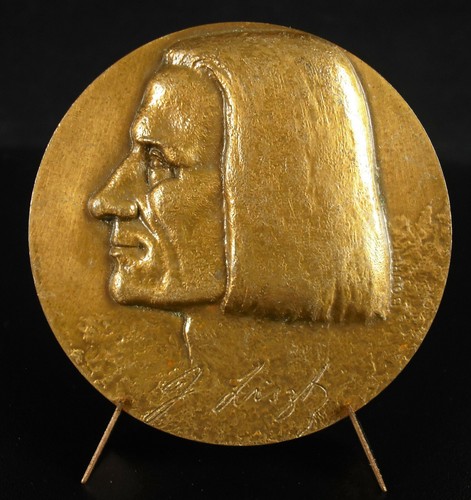 Médaille franz liszt - médaille,