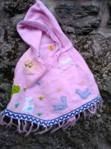 Poncho enfant bebe ans - poncho, 2
